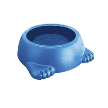 Comedouro Furacão Pet Glamour Nº2 Azul de 500ml - Imagem principal