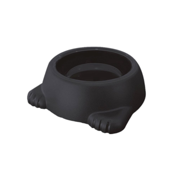 Comedouro Furacão Pet Glamour Nº3 Black de 1000ml - Imagem principal