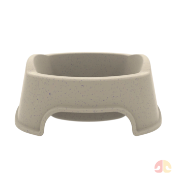 Comedouro Single B-2 Plast Pet 500ml Mármore para Cães e Gatos - Imagem principal