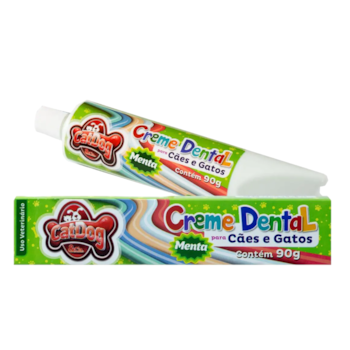 Creme Dental CatDog Menta para Cães e Gatos 90gr - Imagem principal