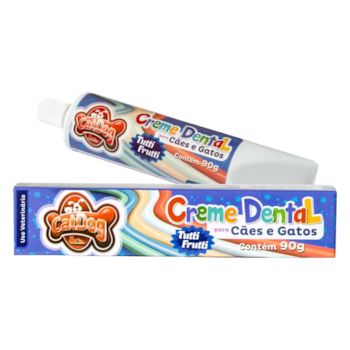 Creme Dental CatDog Tutti-Frutti para Cães e Gatos 90gr - Imagem principal