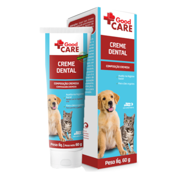 Creme Dental Good Care Tutti Frutti para Cães e Gatos 60gr - Imagem principal