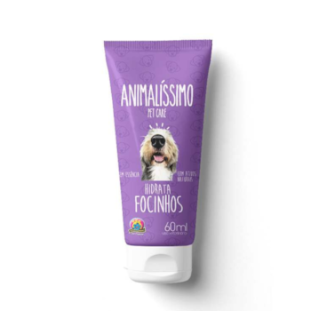 Creme Hidratante Hidrata Focinhos Animalíssimo para Cães e Gatos 60ml - Imagem principal