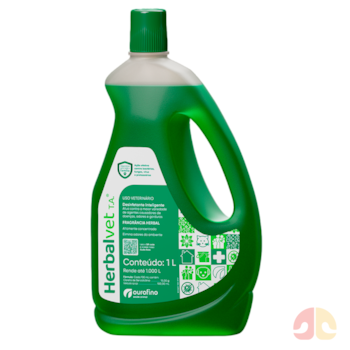 Desinfetante Bactericida Herbalvet T.A Ourofino 1L - Imagem principal