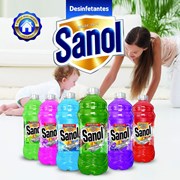 Desinfetante Sanol Lavanda com 2 litros