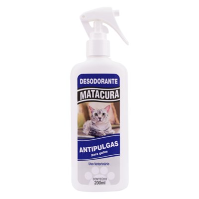 Desodorante Matacura Antipulgas para Gatos 200ml