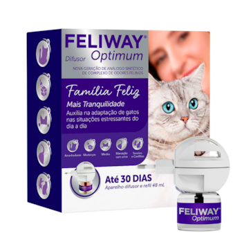 Difusor Feliway Optimum com Refil 48ml para Gatos - Imagem principal
