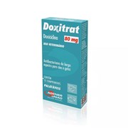 Doxitrat 80mg para Cachorros e Gatos com 12 comprimidos