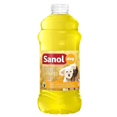 Produto Eliminador de Odores Sanol Dog Citronela 2L