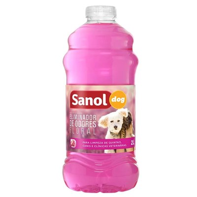 Eliminador de Odores Sanol Dog Floral 2L