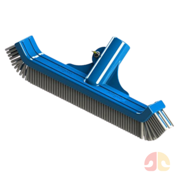 Escova de Nylon Curva Luxo Sodramar 44cm para Piscinas - Imagem principal