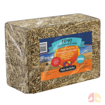 Feno Prensado Paiol do Bicho 500g para Roedores - Imagem principal