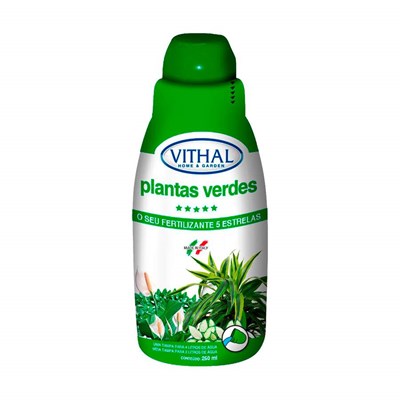 Fertilizante Liquido Vithal Plantas Verdes 250ml