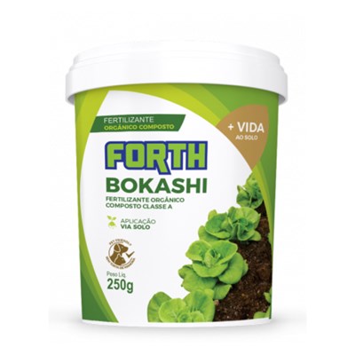 Fertilizante Orgânico Composto Forth Bokashi Classe A 250gr