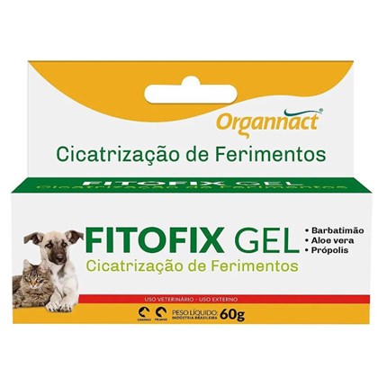 Fitofix Gel Cicatrizante de Ferimentos para Cães e Gatos 60gr