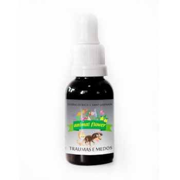 Floral para Medos e Traumas Animal Flowers para Cachorros e Gatos com 30ml - Imagem principal