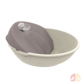 Fonte e Purificador de Água Automático Plast Pet Nocciola Bivolt - Imagem principal