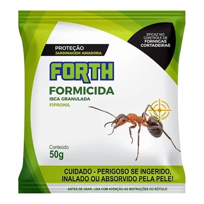 Formicida Isca Granulada Forth Fipronil 50gr