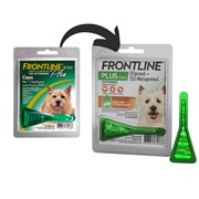 Frontline Plus Antipulgas e Carrapatos para Cães até 10kg