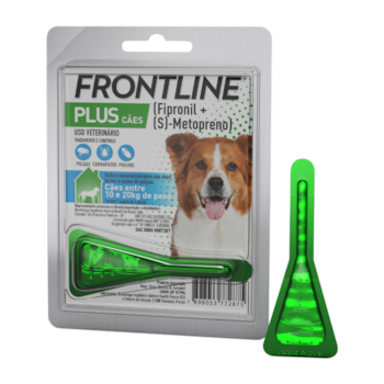Frontline Plus Antipulgas e Carrapatos para Cães de 10 a 20kg - Imagem principal
