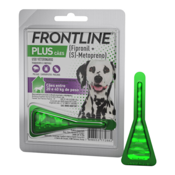 Frontline Plus Antipulgas e Carrapatos para Cães de 20 a 40kg - Imagem principal