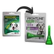 Frontline Plus Antipulgas e Carrapatos para Cães de 20 a 40kg