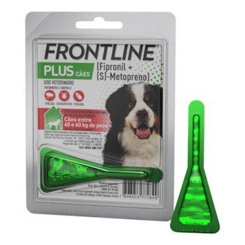 Frontline Plus Antipulgas e Carrapatos para Cães de 40 a 60kg - Imagem principal