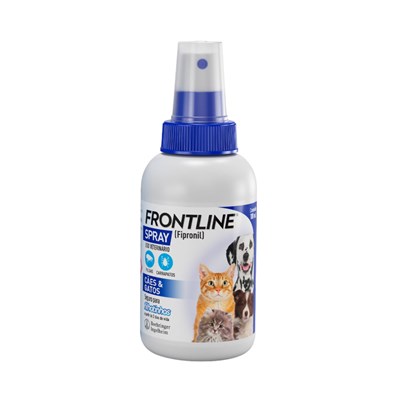 Frontline Spray Antipulgas e Carrapatos 100ml para Cães e Gatos