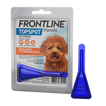 Frontline TopSpot Antipulgas e Carrapatos para Cães até 10kg - Imagem principal