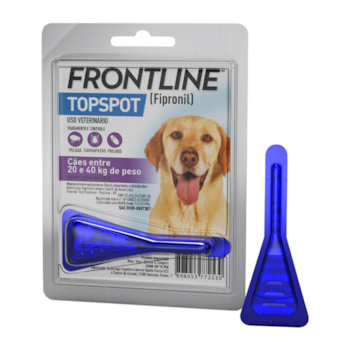 Frontline TopSpot Antipulgas e Carrapatos para Cães de 20 a 40kg - Imagem principal
