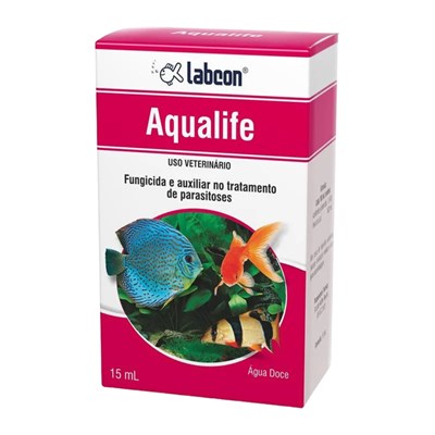 Fungicida Labcon Aqualife 15ml para Aquário