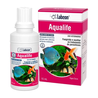 Fungicida Labcon Aqualife 15ml para Aquário