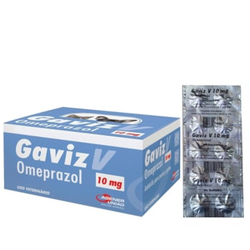 Gaviz V Omeprazol para Cães e Gatos 10 Comprimidos 10mg - Imagem principal