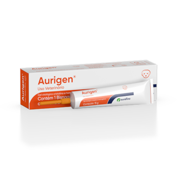 Gel Otológico Cristalino Aurigen Ourofino 15gr para Cães - Imagem principal