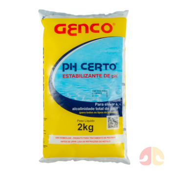 Genco Ph Certo Granulado Estabilizante de Ph 2kg para Piscinas - Imagem principal