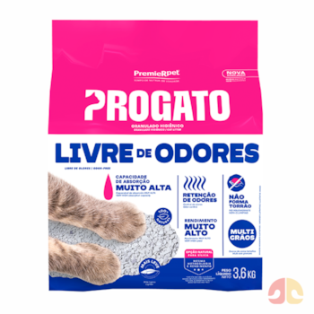 Granulado Higiênico Branco Progato 3,6 kg - Imagem principal