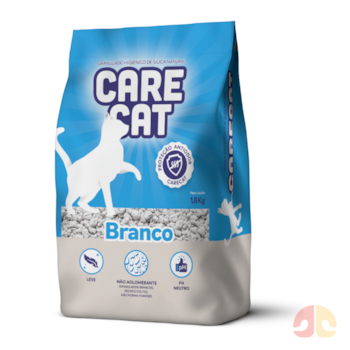 Granulado Higiênico CareCat Branco 1,8Kg para Gatos - Imagem principal