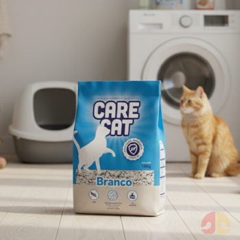 Granulado Higiênico CareCat Branco 1,8Kg para Gatos - Imagem principal