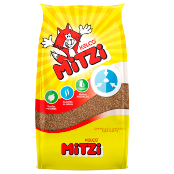 Granulado Higiênico Mitzi para Gatos 12 kg - Imagem principal