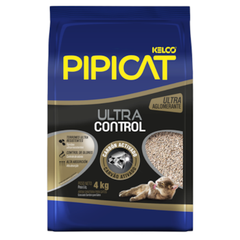 Granulado Higiênico Pipicat Ultra Control para Gatos 4kg - Imagem principal