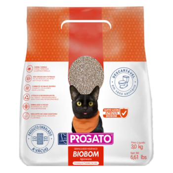 Granulado Higiênico ProGato Biobom 3,0 kg - Imagem principal