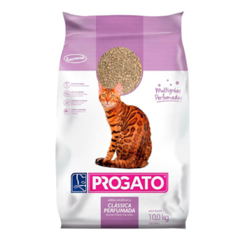 Granulado Higiênico Progato Clássica Perfumada Grãos Pequenos 10 kg - Imagem principal