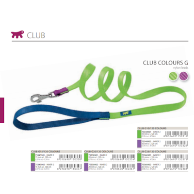 Ferplast Collier en nylon pour chiens, de différentes CLUB C Ferplast Collier en nylon pour chiens, de différentes CLUB C