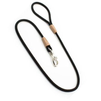 Guia de Corda TOH Preto para Cães 1,20 mts - Imagem principal