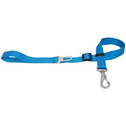 Guia Regulável Azul São Pet com Cinto de Segurança para Cachorros de 100X2cm