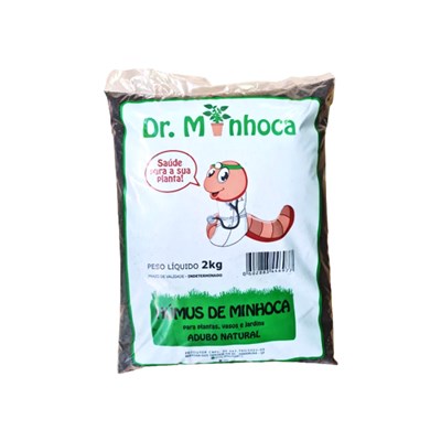 Humus de Minhoca Dr. Minhoca 2,0kg