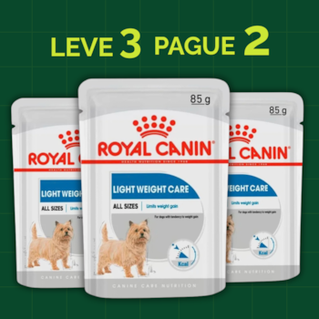 Kit 3 Sachês Royal Canin Light Weight Care para Cães 85g - Imagem principal