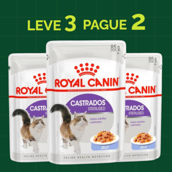 Kit 3 Sachês Royal Canin Sterilised Jelly Para Gatos Adultos Castrados 85g - Imagem principal