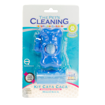Kit Cata caca com 2 Refis The Pets - Imagem principal