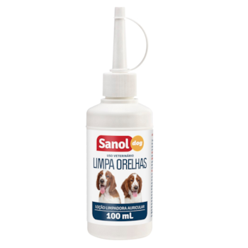 Limpa Orelhas Sanol Dog 100ml para Cães - Imagem principal